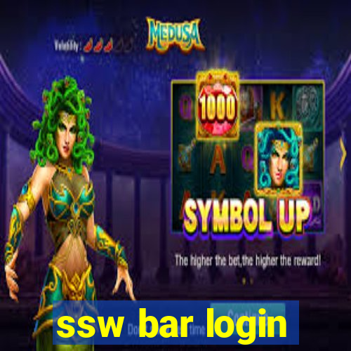 ssw bar login